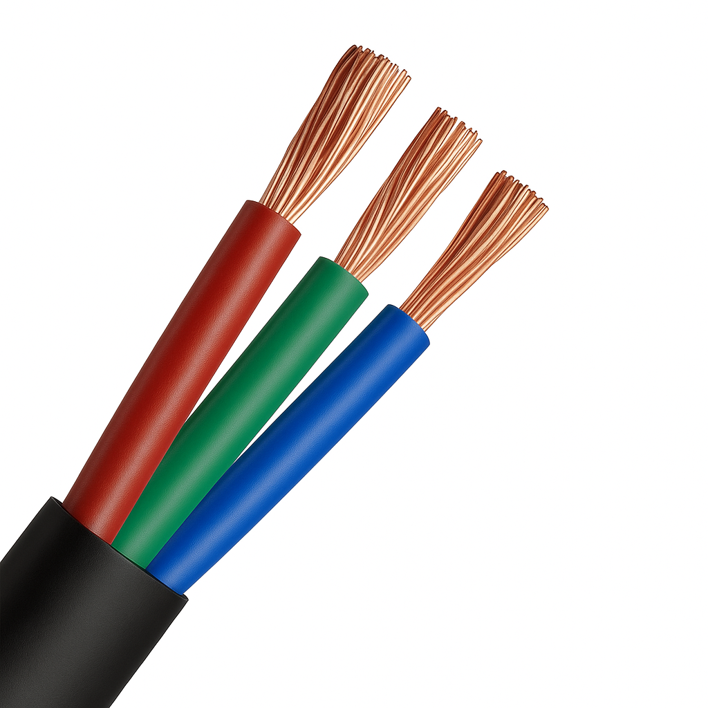 کابل افشان ۳ رشته