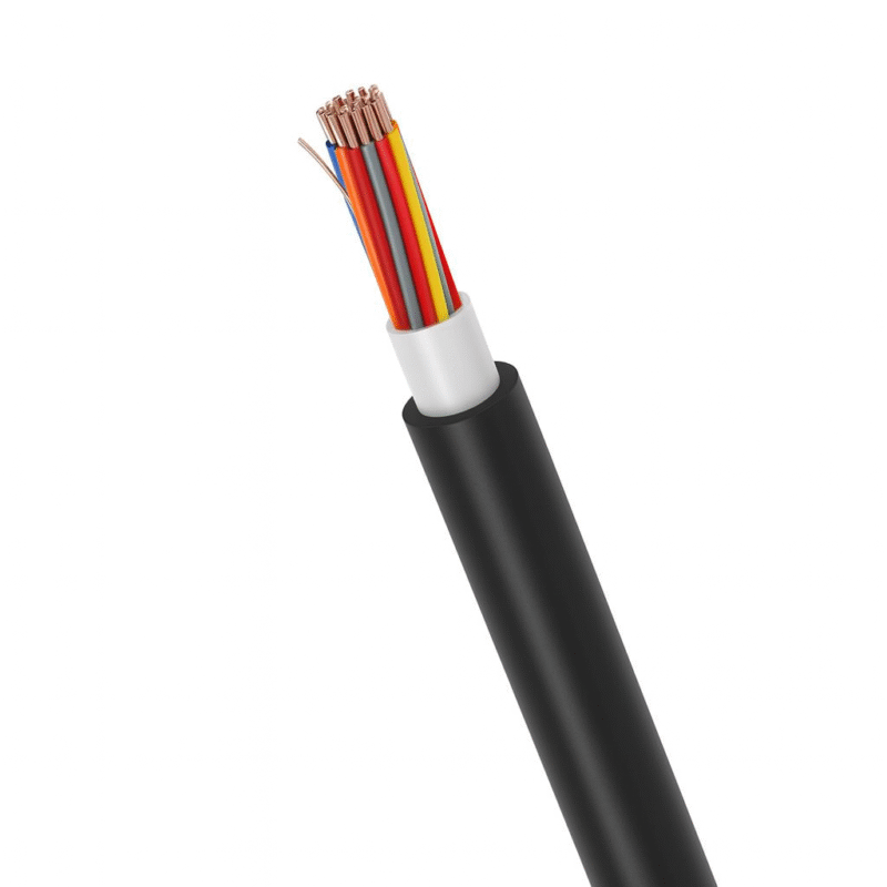 کابل زوجی ۰/۶ هوایی (فویل دار)